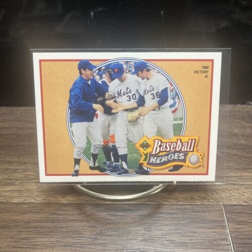 Cheap Sneaks Footwear/Sports Cards Baseball Card 1991 Upper Deck Baseball Heroes Nolan Ryan New York Mets 10 of 18 1968