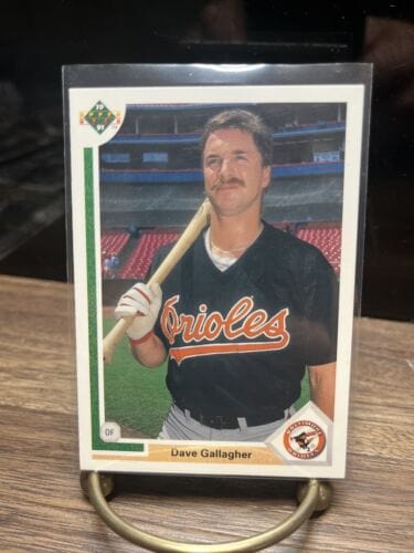 Cheap Sneaks Footwear/Sports Cards Baseball Card 1991 Upper Deck Dave Gallagher Baltimore Orioles #508