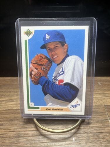 Cheap Sneaks Footwear/Sports Cards Baseball Card 1991 Upper Deck Orel Hershiser Los Angeles Dodgers #524