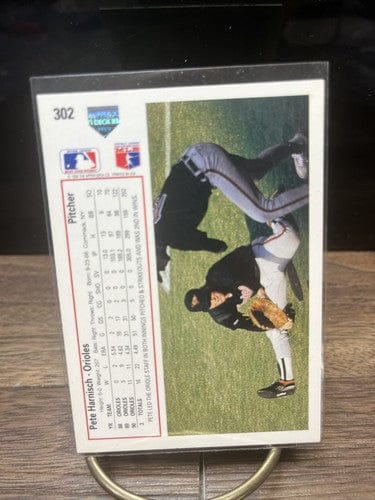 Cheap Sneaks Footwear/Sports Cards Baseball Card 1991 UPPER DECK PETE HARNISCH BALTIMORE ORIOLES #302
