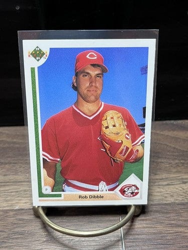 Cheap Sneaks Footwear/Sports Cards Baseball Card 1991 Upper Deck Rob Dibble P Cincinnati Reds Baseball Card #635