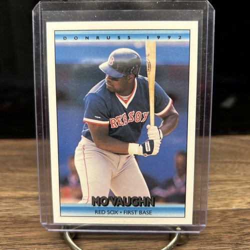 Cheap Sneaks Footwear/Sports Cards Baseball Card 1992 Donruss #514 Mo Vaughn Boston Red Sox
