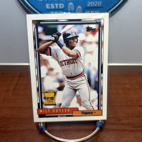 Cheap Sneaks Footwear/Sports Cards Baseball Card 1992  Topps Milt Cuyler All Star Rookie Cup #522 Detroit Tigers Baseba