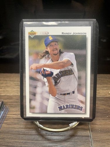 Cheap Sneaks Footwear/Sports Cards Baseball Card 1992 Upper Deck #164 Randy Johnson Seattle Mariners HOF