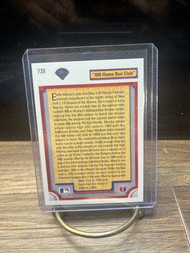Cheap Sneaks Footwear/Sports Cards Baseball Card 1992 Upper Deck #728 Eddie Murray - - Near Mint