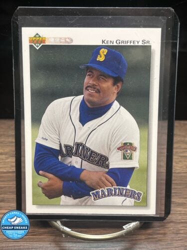 Cheap Sneaks Footwear/Sports Cards Baseball Card 1992 Upper Deck Ken Griffey Sr. #335 Seattle Mariners Baseball ⚾️
