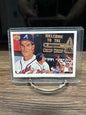 Cheap Sneaks Footwear/Sports Cards Baseball Card 1992 Upper Deck - Team Checklist #29 David Justice Braves