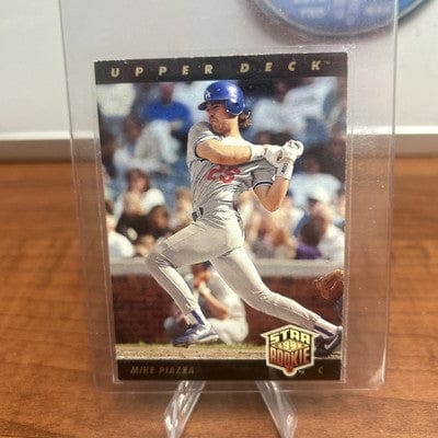 Cheap Sneaks Footwear/Sports Cards Baseball Card 1993 Upper Deck Mike Piazza Los Angeles Dodgers Rookie RC Baseball Car