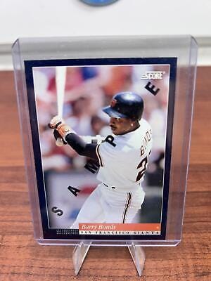 Cheap Sneaks Footwear/Sports Cards Baseball Card 1994 Score #1 Barry Bonds Samples