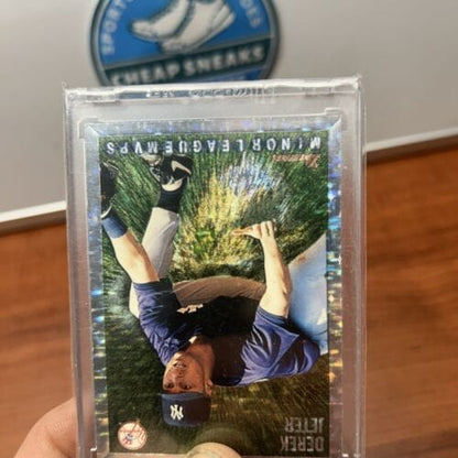 Cheap Sneaks Footwear/Sports Cards Baseball Card 👀💎1995 Bowman Foil Minor League MVPs Derek Jeter 👀💎 #229