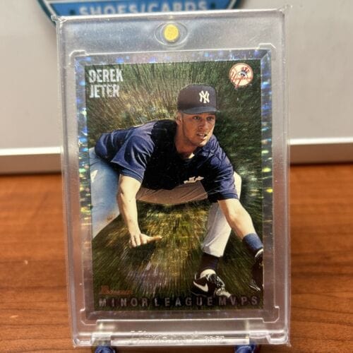 Cheap Sneaks Footwear/Sports Cards Baseball Card 👀💎1995 Bowman Foil Minor League MVPs Derek Jeter 👀💎 #229