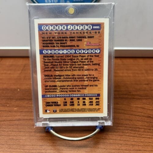 Cheap Sneaks Footwear/Sports Cards Baseball Card 👀💎1995 Bowman Foil Minor League MVPs Derek Jeter 👀💎 #229