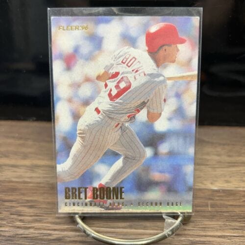 Cheap Sneaks Footwear/Sports Cards Baseball Card 1996 Fleer #334 Bret Boone Cincinnati Reds