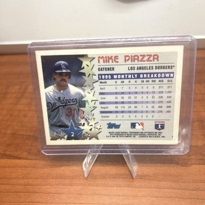 Cheap Sneaks Footwear/Sports Cards Baseball Card 1996 Topps MIKE PIAZZA Baseball Card #2 Los Angeles Dodgers MINT in to