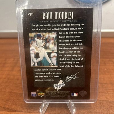 Cheap Sneaks Footwear/Sports Cards Baseball Card 1996 Upper Deck Showcase #VJ9 Raul Mondesi Los Angeles Dodgers Basebal