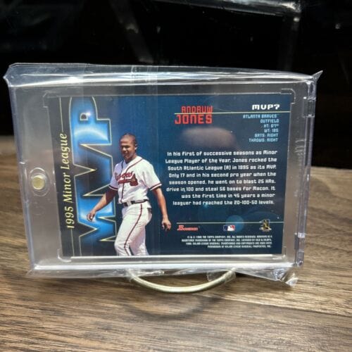 Cheap Sneaks Footwear/Sports Cards Baseball Card 1998 Bowman Minor League MVP's Andruw Jones Atlanta Braves #MVP7