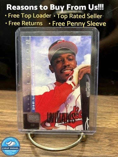 Cheap Sneaks Footwear/Sports Cards Baseball Card 1998 Upper Deck - Game Dated #345 Kenny Lofton Cleveland Indians