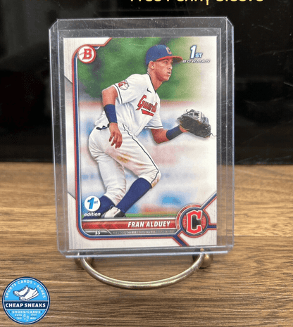 Cheap Sneaks Footwear/Sports Cards Baseball Card 1st Edition Fran Alduey 2022 1st Bowman Cleveland Guardians Baseball C