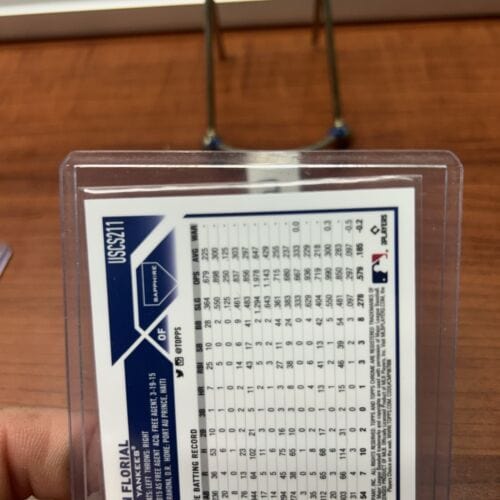 Cheap Sneaks Footwear/Sports Cards Baseball Card 20/25 Estevan Florial 2023 Topps Chrome Sapphire Orange Refrac. #USCS2