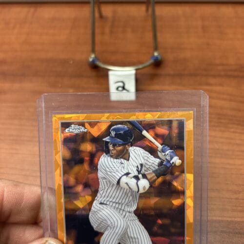 Cheap Sneaks Footwear/Sports Cards Baseball Card 20/25 Estevan Florial 2023 Topps Chrome Sapphire Orange Refrac. #USCS2