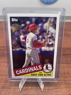 Cheap Sneaks Footwear/Sports Cards Baseball Card 2005 Topps All-Time Fan Favorites #1 Andy Van Slyke