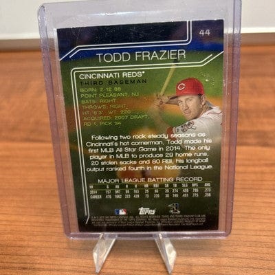 Cheap Sneaks Footwear/Sports Cards Baseball Card 2015 Stadium Club #44 Todd Frazier Cincinnati Reds