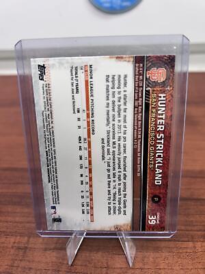 Cheap Sneaks Footwear/Sports Cards Baseball Card 2015 Topps Chrome #39 Hunter Strickland Refractor
