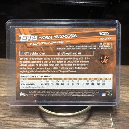 Cheap Sneaks Footwear/Sports Cards Baseball Card 2017 Topps All Star Game Parallel Rookie #536 - Trey Mancini - Orioles