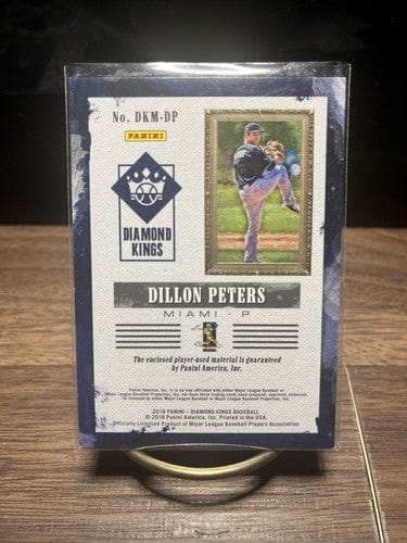 Cheap Sneaks Footwear/Sports Cards Baseball Card 2018 PANINI DIAMOND KINGS BASEBALL DILLON PETERS DUAL DK JERSEY 67/99
