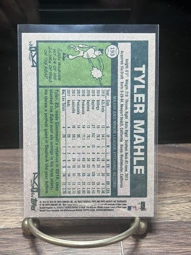 Cheap Sneaks Footwear/Sports Cards Baseball Card 2018 Topps Archives Tyler Mahle RC #193 Cincinnati Reds Rookie