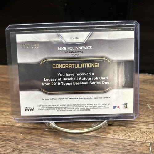 Cheap Sneaks Footwear/Sports Cards Baseball Card 2019 Topps Legacy of Baseball 150th Anniversary 125/150 Mike Foltynewi