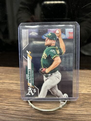 Cheap Sneaks Footwear/Sports Cards Baseball Card 2020 Topps Chrome   Liam Hendriks #2 Oakland Athletics