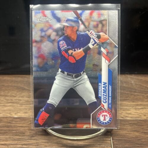 Cheap Sneaks Footwear/Sports Cards Baseball Card 2020 Topps Chrome RONALD GUZMAN RANGERS #129