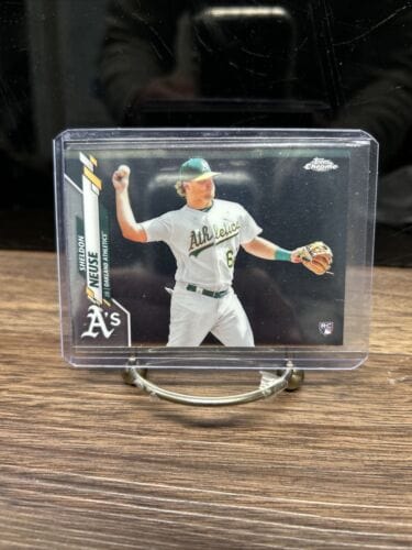 Cheap Sneaks Footwear/Sports Cards Baseball Card 2020 Topps Chrome Sheldon Neuse #61 RC Oakland Athletics