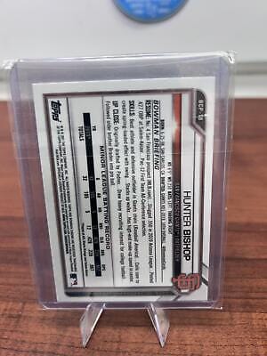 Cheap Sneaks Footwear/Sports Cards Baseball Card 2021 Bowman #BCP-18 Hunter Bishop Chrome Prospects Atomic Refractor