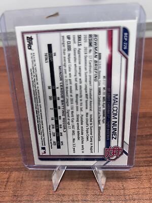 Cheap Sneaks Footwear/Sports Cards Baseball Card 2021 Bowman Chrome #BCP-226 Malcom Nunez Prospects