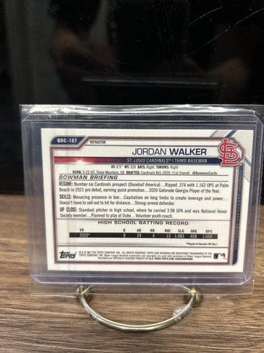 Cheap Sneaks Footwear/Sports Cards Baseball Card 2021 Bowman Chrome Draft Refractors Jordan Walker