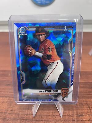 Cheap Sneaks Footwear/Sports Cards Baseball Card 2021 Bowman Chrome Sapphire Edition #BCP-228 Luis Toribio Prospects