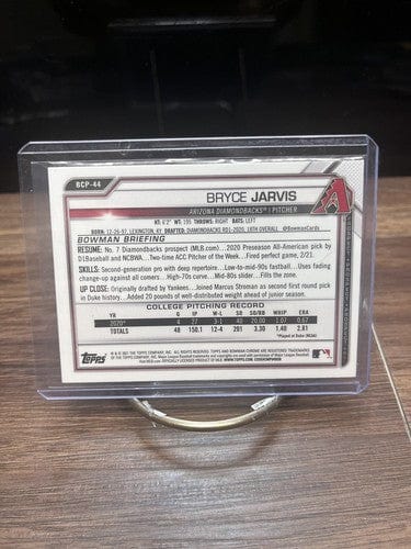 Cheap Sneaks Footwear/Sports Cards Baseball Card 2021 Bowman Chrome Sapphire Prospects #BCP-44 Bryce Jarvis Arizona Dia