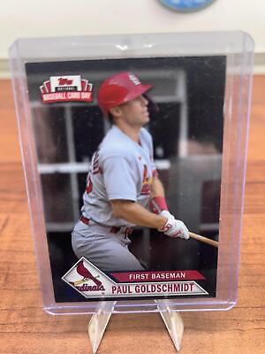 Cheap Sneaks Footwear/Sports Cards Baseball Card 2021 Topps National Baseball Card Day #26 Paul Goldschmidt