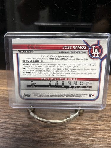 Cheap Sneaks Footwear/Sports Cards Baseball Card 2022 1st Bowman Chrome Jose Romas  MEGA BOX GOLD REFRACTOR#23/50 Dodge