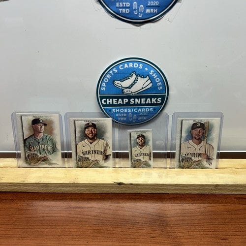 Cheap Sneaks Footwear/Sports Cards Baseball Card 2022 Allen & Giner Seattle Mariners 4 Card Lot France, Crawford ,Ralie