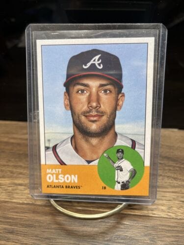 Cheap Sneaks Footwear/Sports Cards Baseball Card 2022 Archives Base #19 Matt Olson - Atlanta Braves