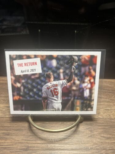 Cheap Sneaks Footwear/Sports Cards Baseball Card 2022 Archives Scoop Base SP #301 Trey Mancini - Baltimore Orioles