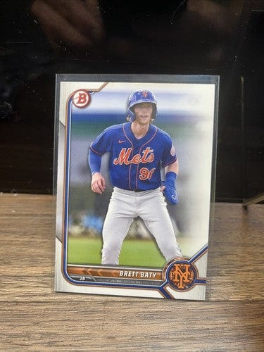 Cheap Sneaks Footwear/Sports Cards Baseball Card 2022 Bowman 1st Edition #BPPF-5 Brett Baty  New York Mets + 2022 Bowma