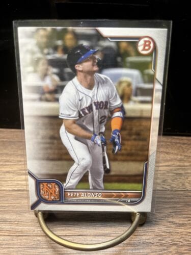 Cheap Sneaks Footwear/Sports Cards Baseball Card 2022 Bowman #87 PETE ALONSO - New York Mets