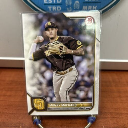 Cheap Sneaks Footwear/Sports Cards Baseball Card 2022 Bowman Baseball Manny Machado Base #66 San Diego Padres