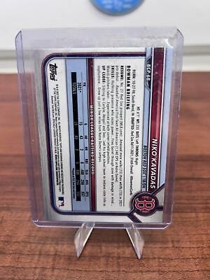Cheap Sneaks Footwear/Sports Cards Baseball Card 2022 Bowman #BP-68 Niko Kavadas Prospects Fuchsia #/299