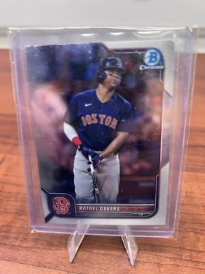 Cheap Sneaks Footwear/Sports Cards Baseball Card 2022 Bowman Chrome #18 Rafael Devers