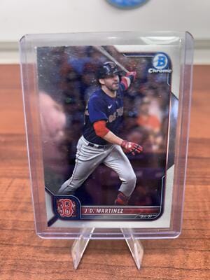Cheap Sneaks Footwear/Sports Cards Baseball Card 2022 Bowman Chrome #98 J.D. Martinez